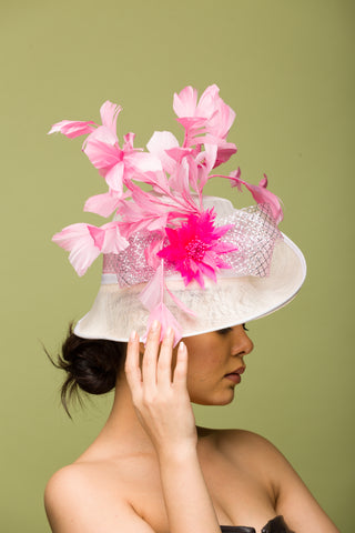 Derby Hat Pink Delight (Pink Luna)