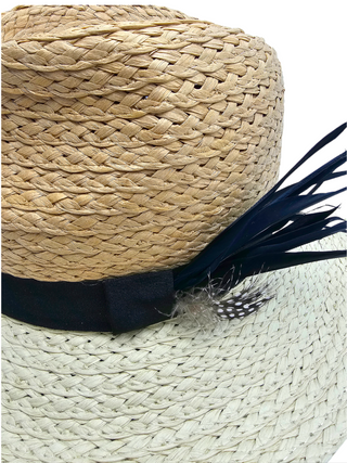 Lani-Neutral dual tone unisex sun hat