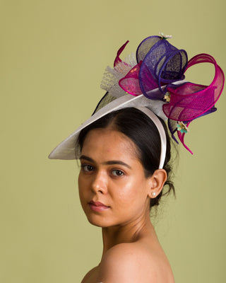 Statement fascinator hat for Ascot / Derby / Tea Party