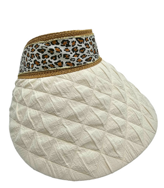 Sun Visor for Women animal print