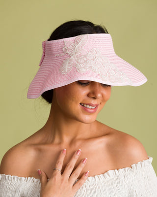 UV protection visor hat