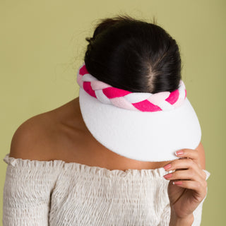 Glam sun visor ideal for beach or sea scapes