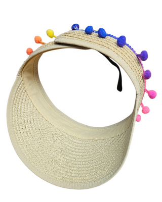 beach cap for pom pom purse