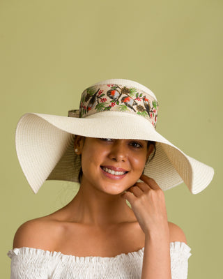 beach destination sun hat