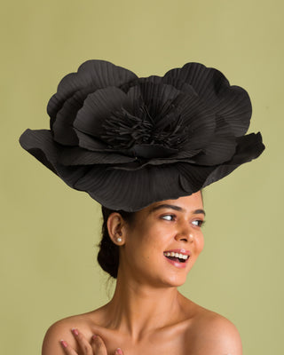 black fascinator for derby