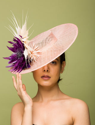 boater hat fascinator