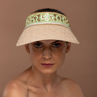 copper sun hat visor