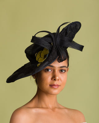 derby hat for neutral dress
