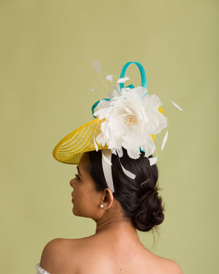 derby hat for white dress