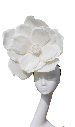 derby white headband