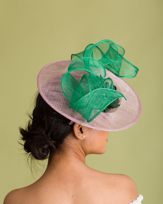 emerald green dress hat for derby