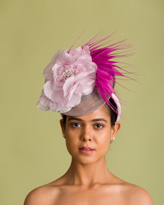 fascinator for Emerald or Kelly Green Dress