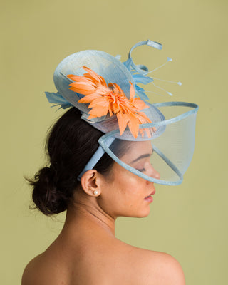 fascinator to match pastel dress