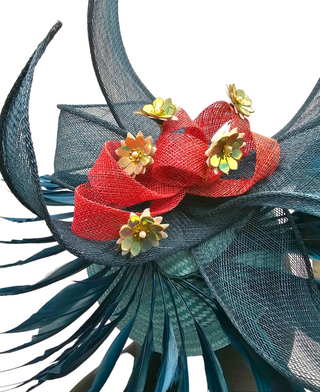 flemington race cup fascinator