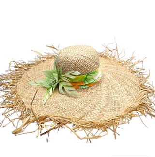 fringe straw hat for women