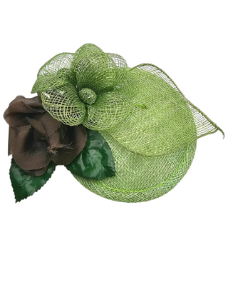 green fascinator kids