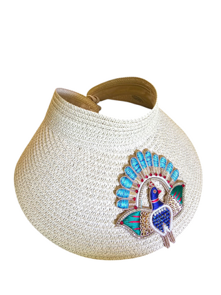 indian wedding beach sun hat