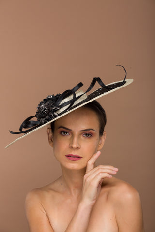 kentucky derby boaters hat fascinator