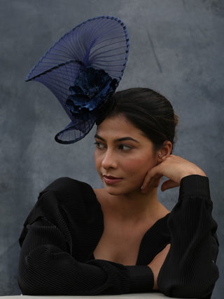 kentucky derby blue fascinator