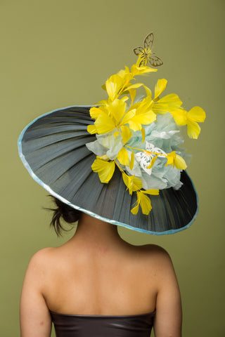 large derby hat fascinator