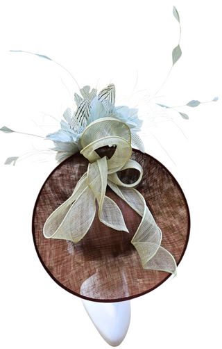 large derby hat fascinator