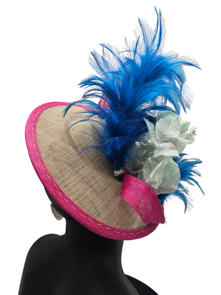 oaks day fascinator