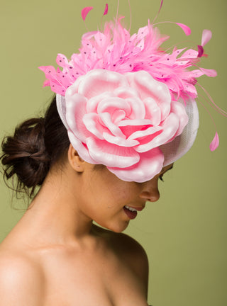 pink fascinator best options