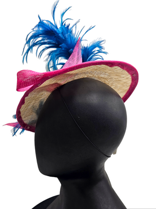 sinamay fascinator