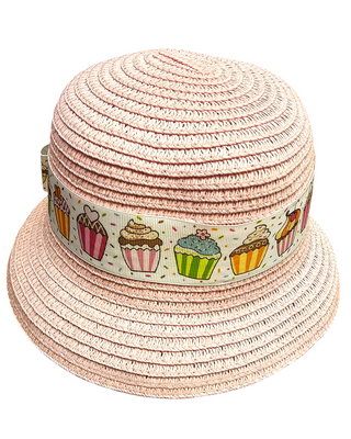 straw beach cap for kids