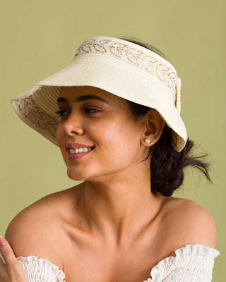 sun hat for bride