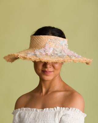sun hat for bride party