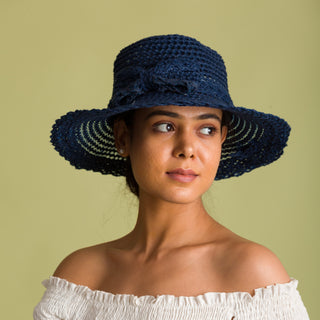 perfect sun hat for brunch